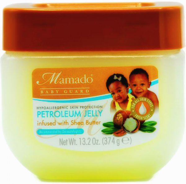 Mamado Baby Guard Petroleum Jelly Infused with Shea Butter, 13.2 oz
