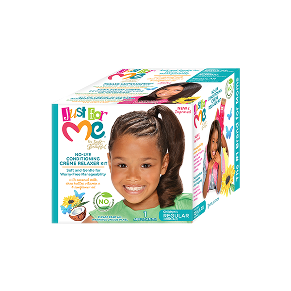 Just For Me No-Lye Conditioning Crème Relaxer Kit