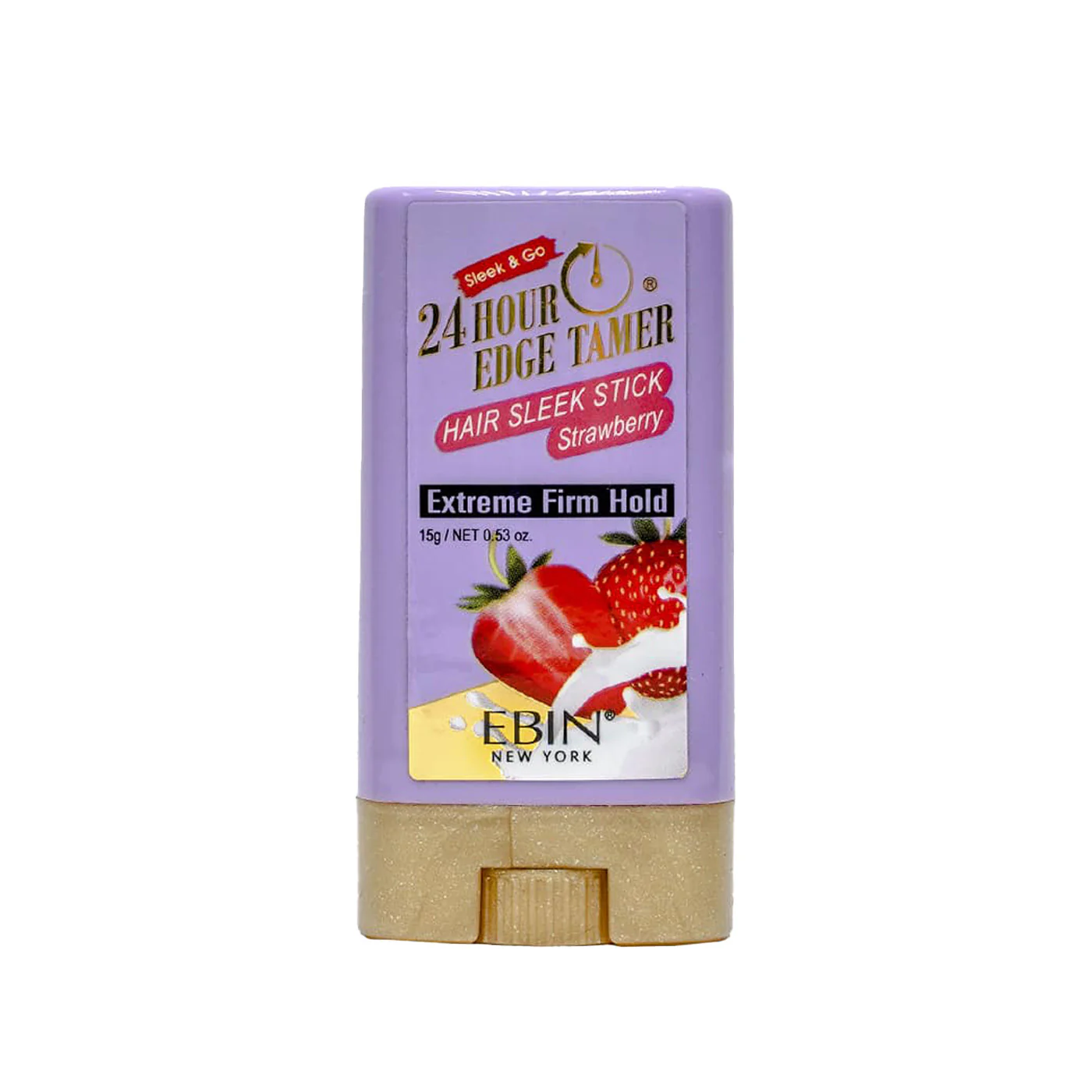 24 Hour Edge Tamer Sleek Hair Wax Stick Strawberry (0.53oz)