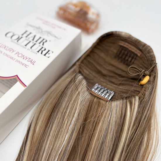 The Cosmos Regular 24" Drawstring Ponytail Premium Tongable Fibre