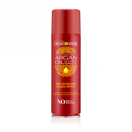 Creme of Nature Argan Oil from Morocco Replenishing Sheen Spray 11.25 OZ