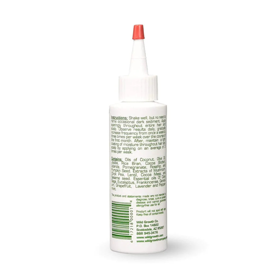 WILD GROWTH HAIR OIL, 4 oz