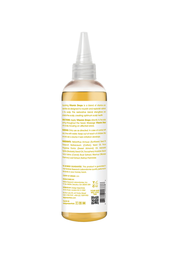 Design Essentials Scalp Care Vitamin Drops, 4 oz