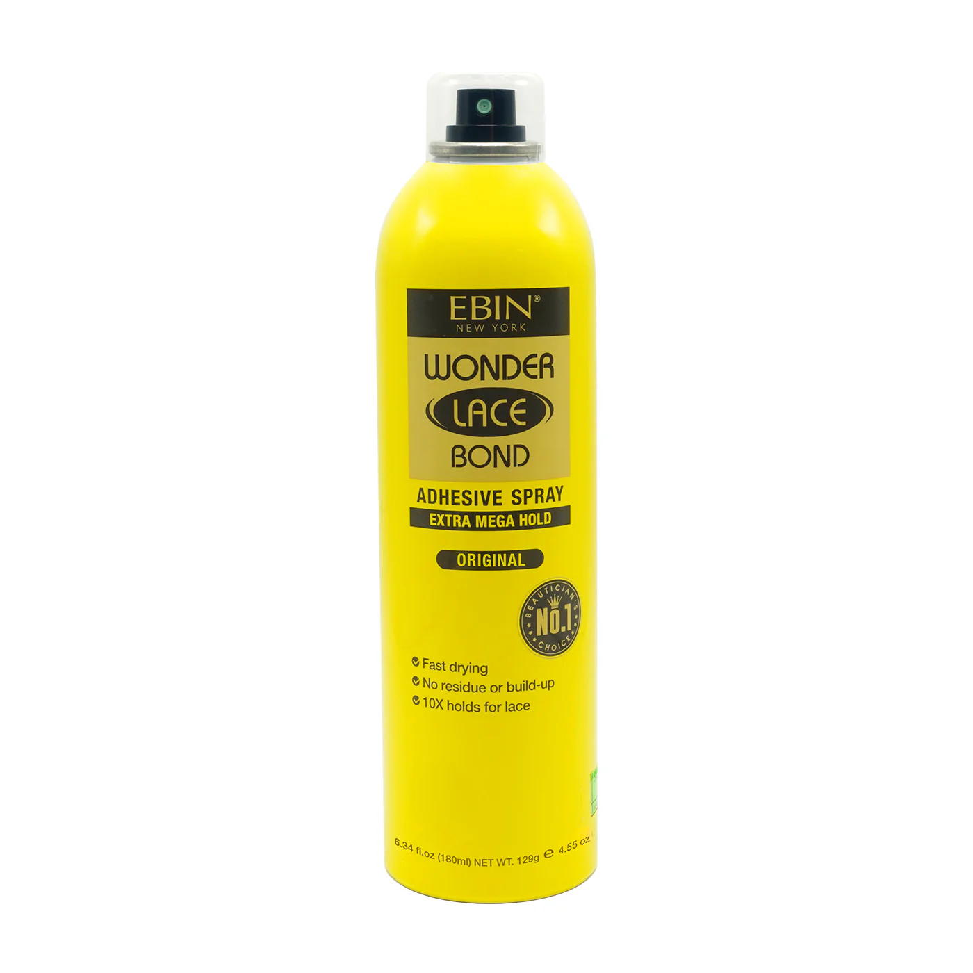 Ebin New York Wonder Lace Bond Wig Adhesive Spray Extra Mega Hold