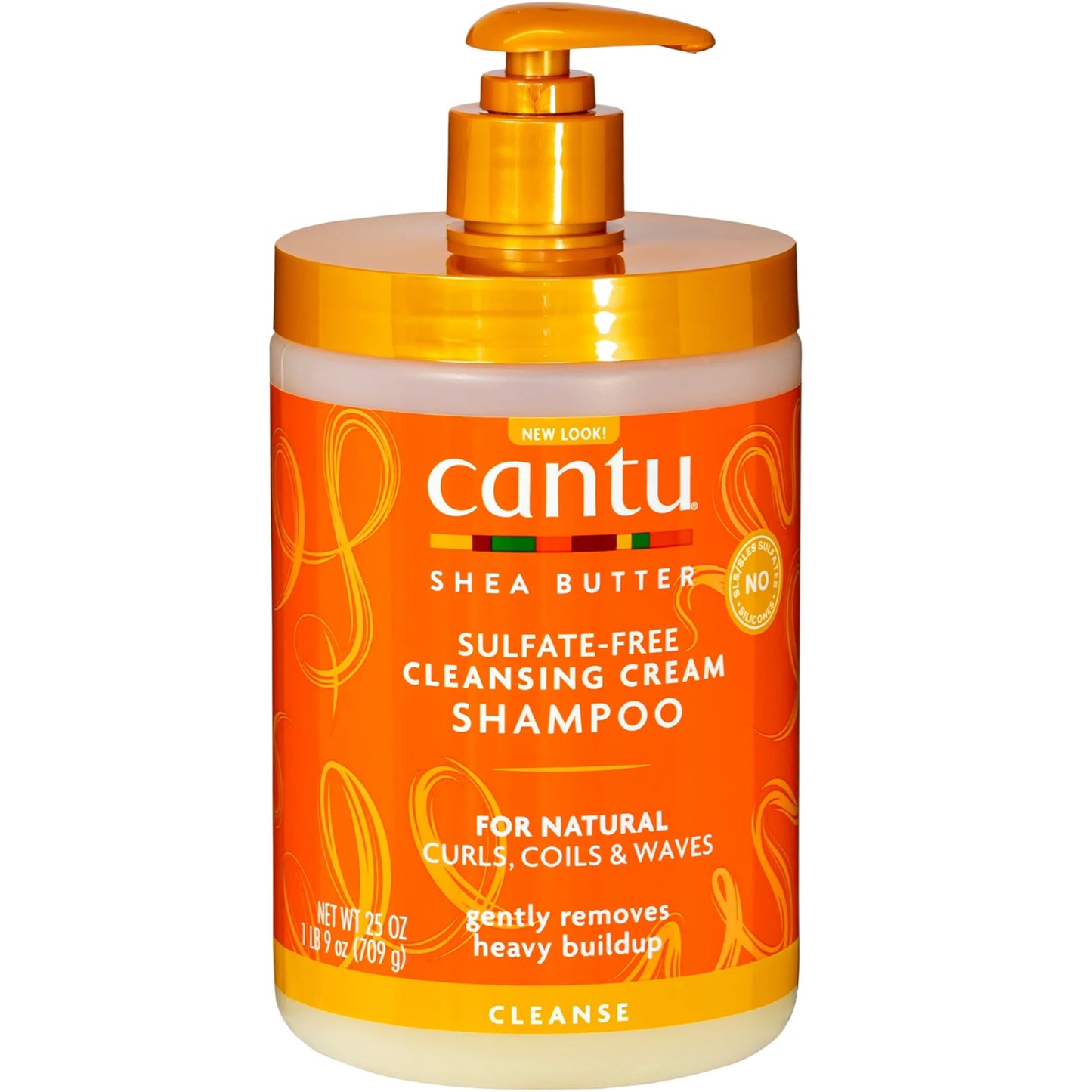 Cantu Shea Butter for Natural Hair Cleansing Cream Shampoo, 25 oz