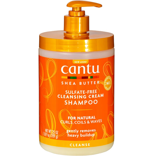 Cantu Shea Butter for Natural Hair Cleansing Cream Shampoo, 25 oz