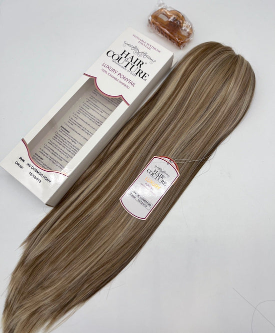 The Cosmos Regular 24" Drawstring Ponytail Premium Tongable Fibre