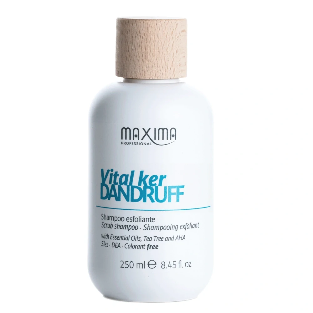 Maxima VITAL KER Dandruff Scrub Shampoo, 8.45 oz