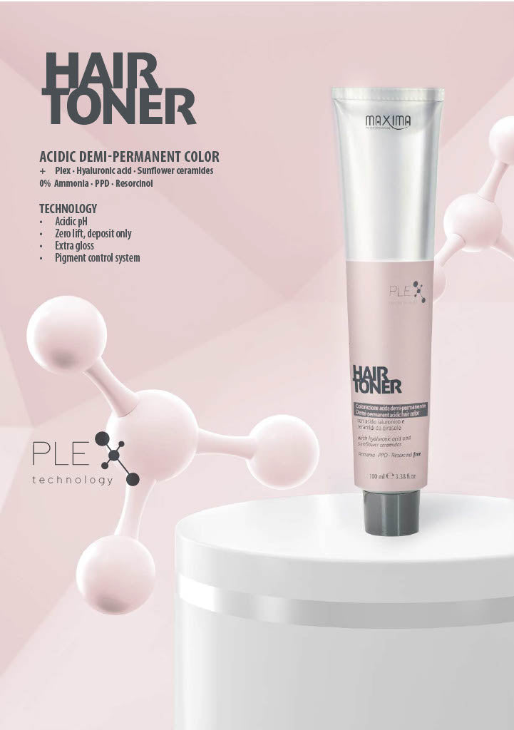 Maxima Demi-Permanent Hair Toner Color