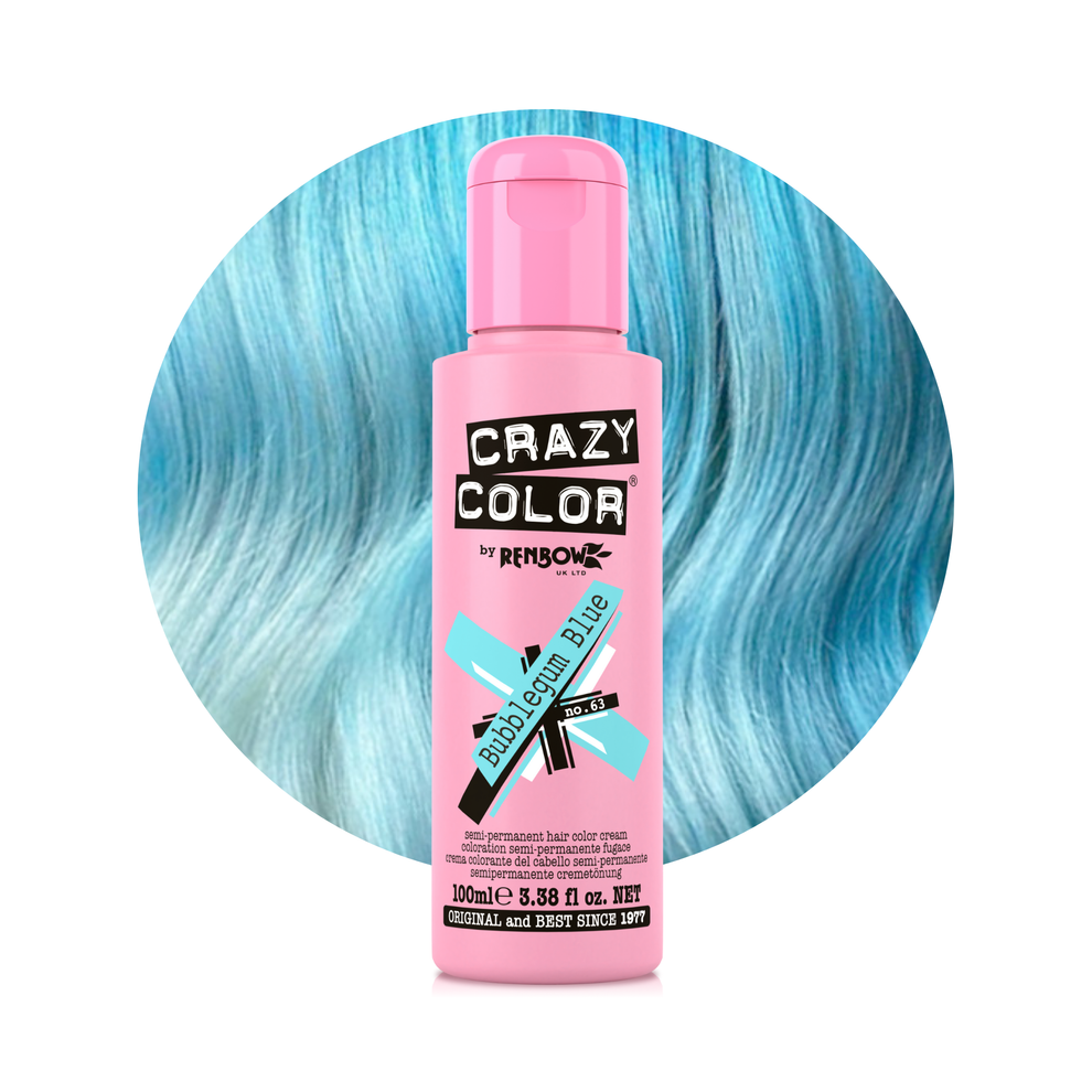 Crazy Color Semi Permanent Hair Dye, 100ml