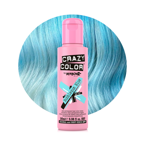 Crazy Color Semi Permanent Hair Dye, 100ml