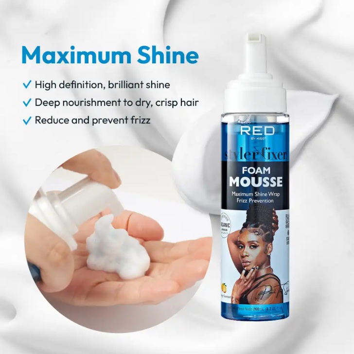 Red By Kiss Styler Fixer Foam Mousse 260ml