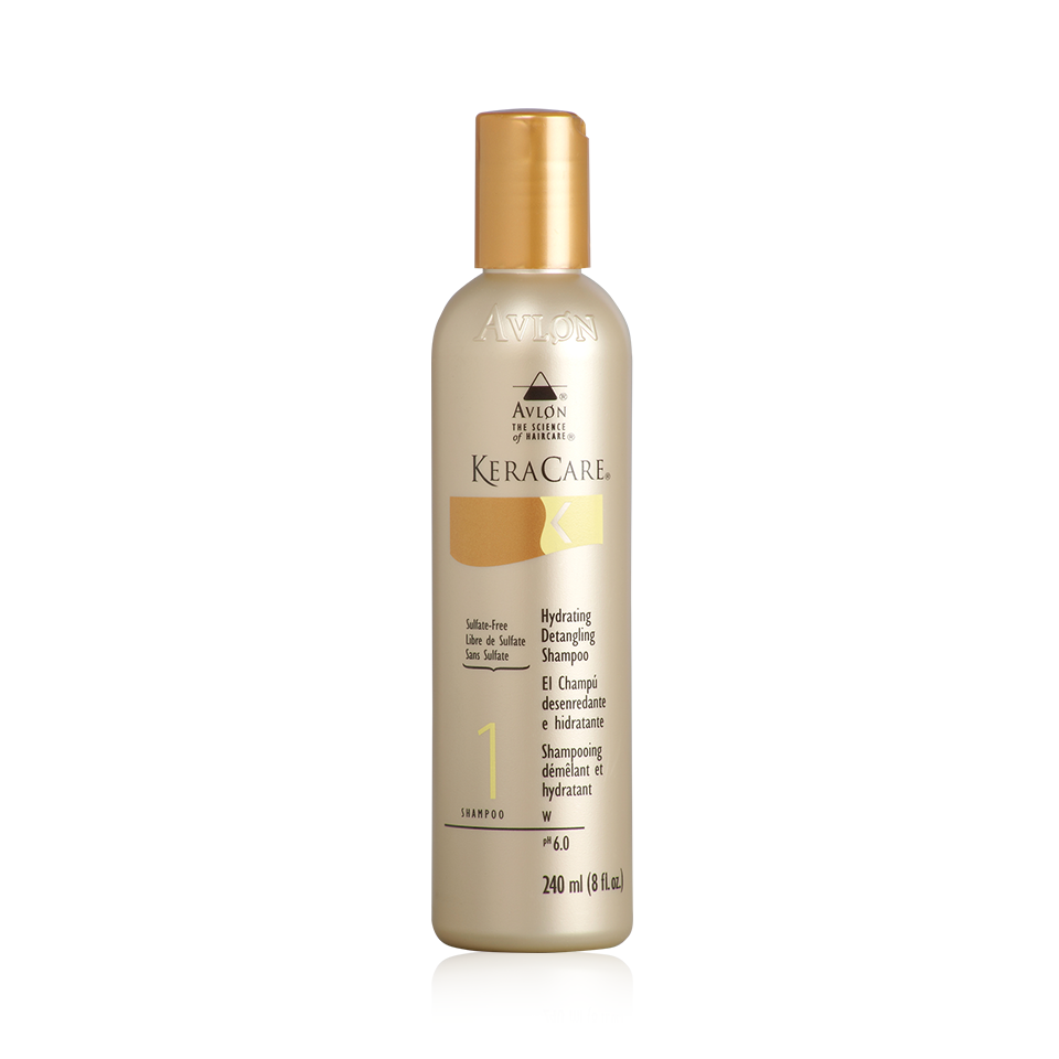 KeraCare Hydrating Detangling Shampoo(Sulfate-Free), 8 oz