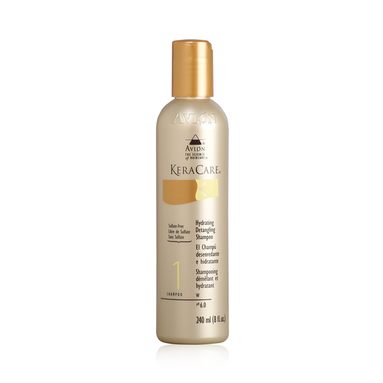 KeraCare Hydrating Detangling Shampoo(Sulfate-Free), 8 oz