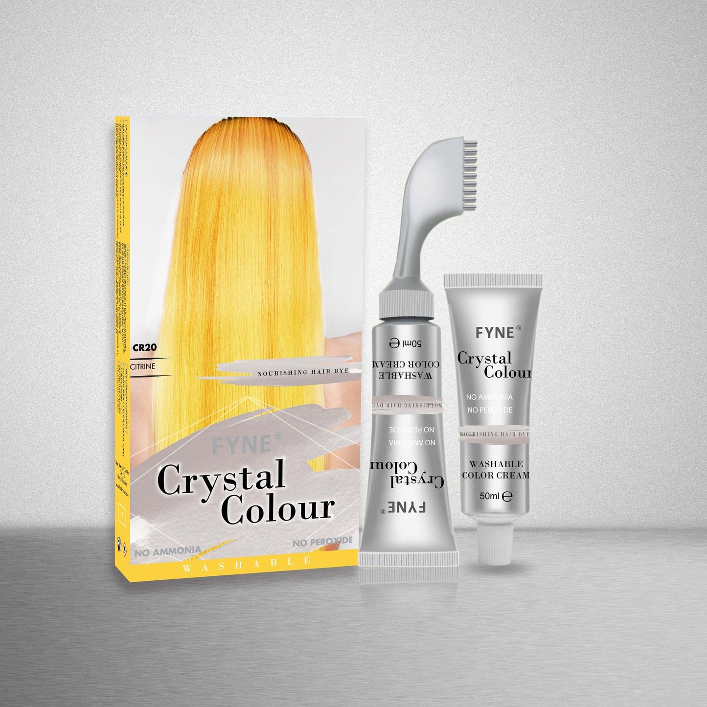 FYNE Crystal Colour Semi-Permanent Hair Color