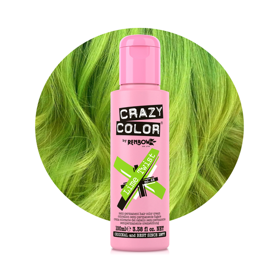 Crazy Color Semi Permanent Hair Dye, 100ml