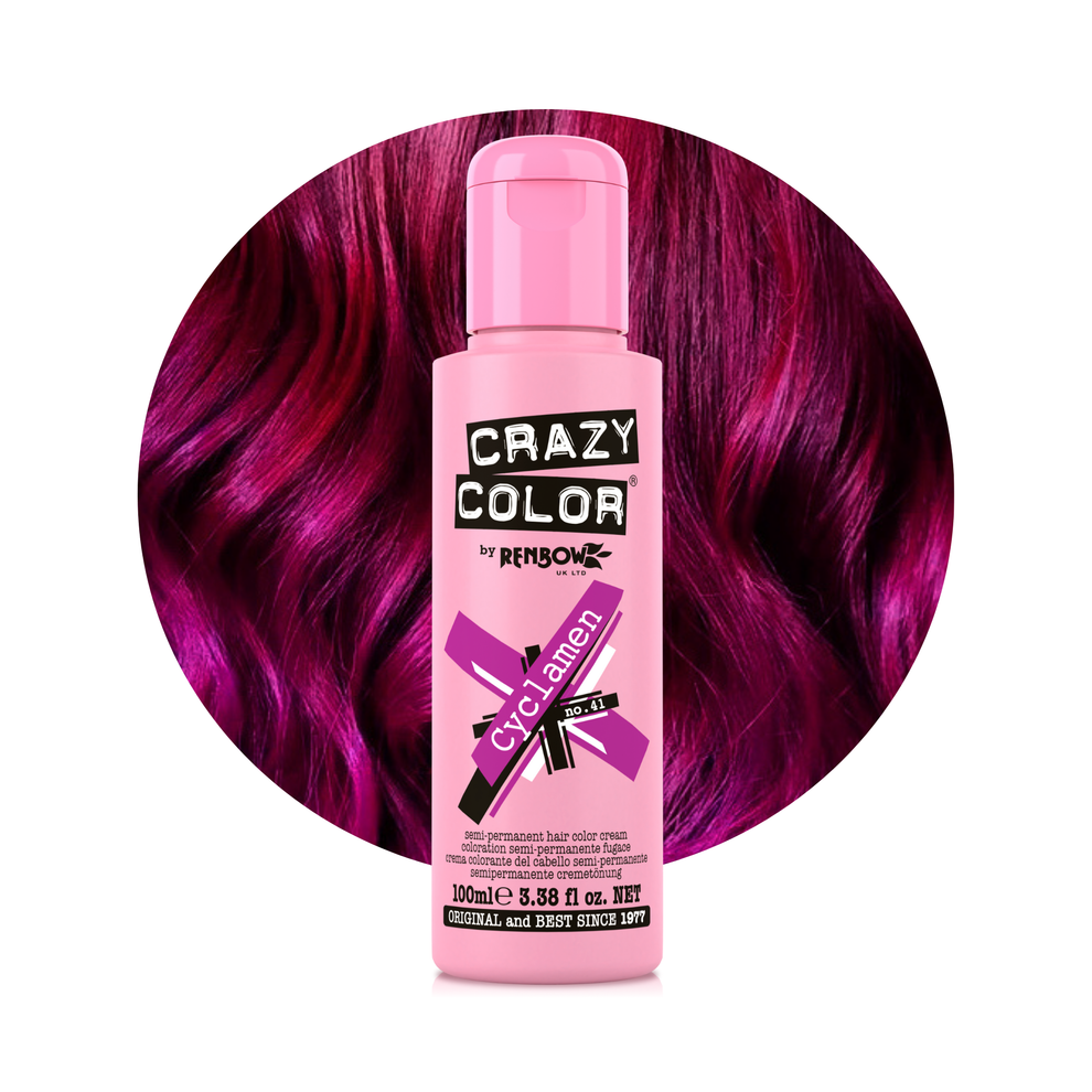 Crazy Color Semi Permanent Hair Dye, 100ml