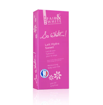FAIR AND WHITE SO WHITE Hydra Sweet Milk 500 ML