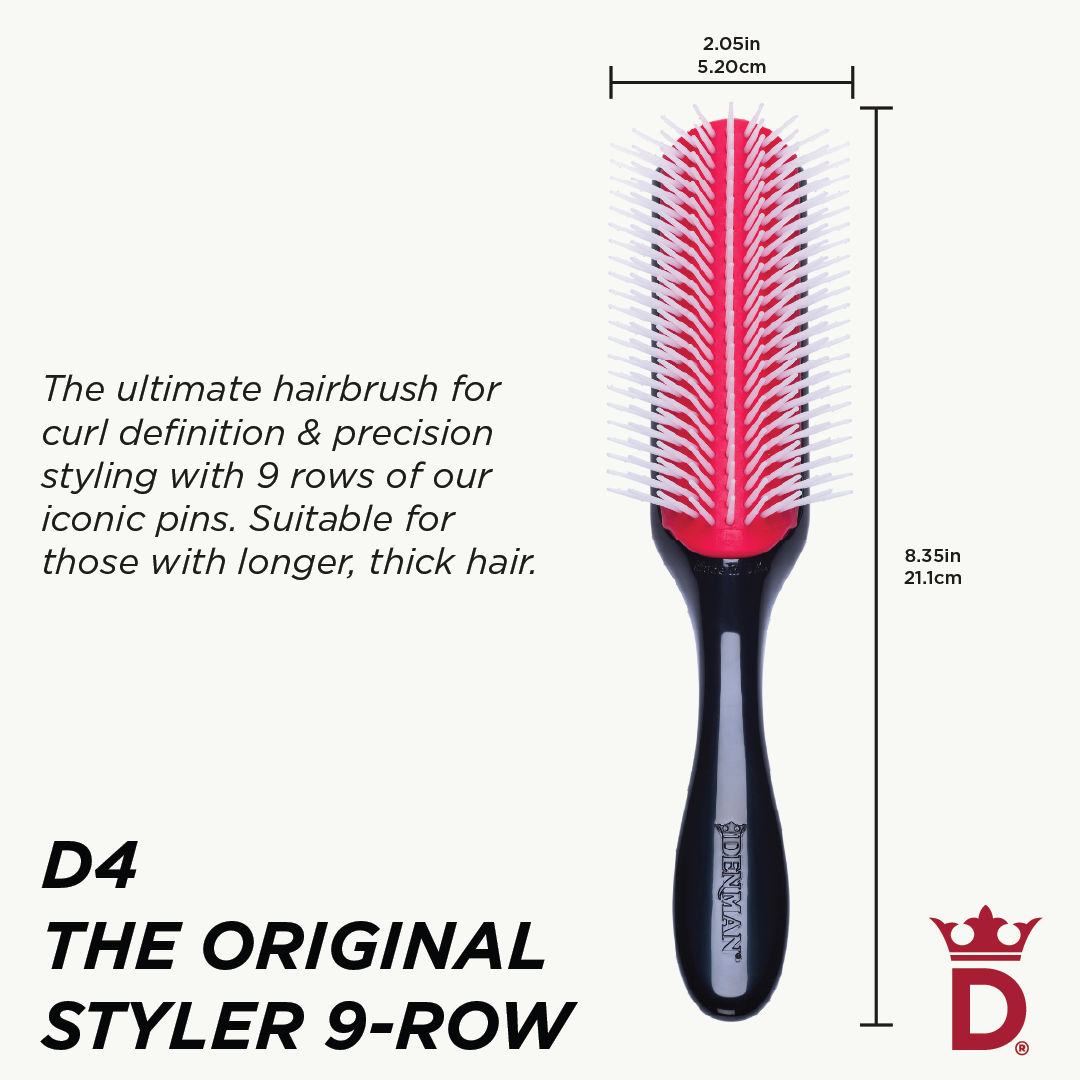 Denman D4 Original 9 Row Styler