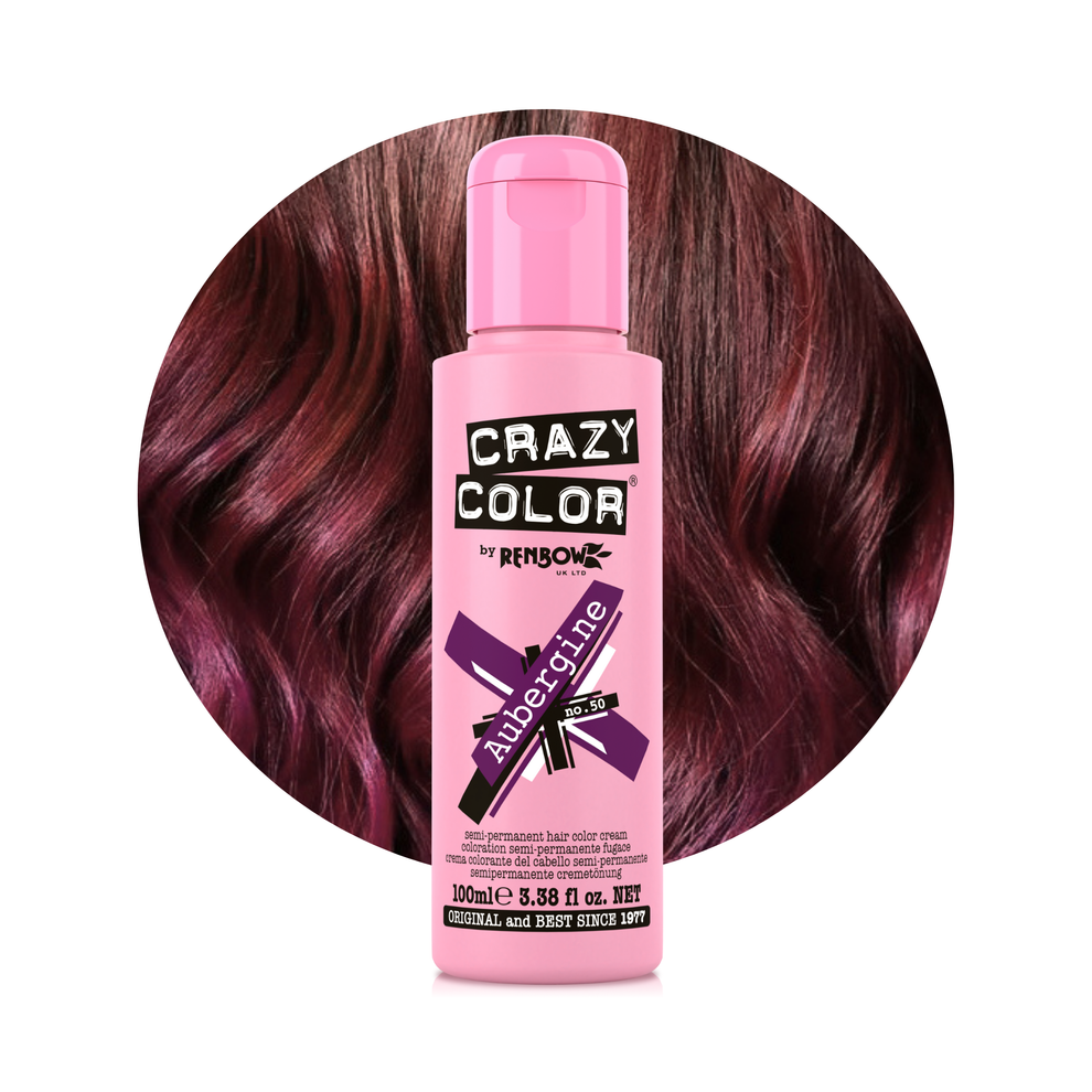 Crazy Color Semi Permanent Hair Dye, 100ml