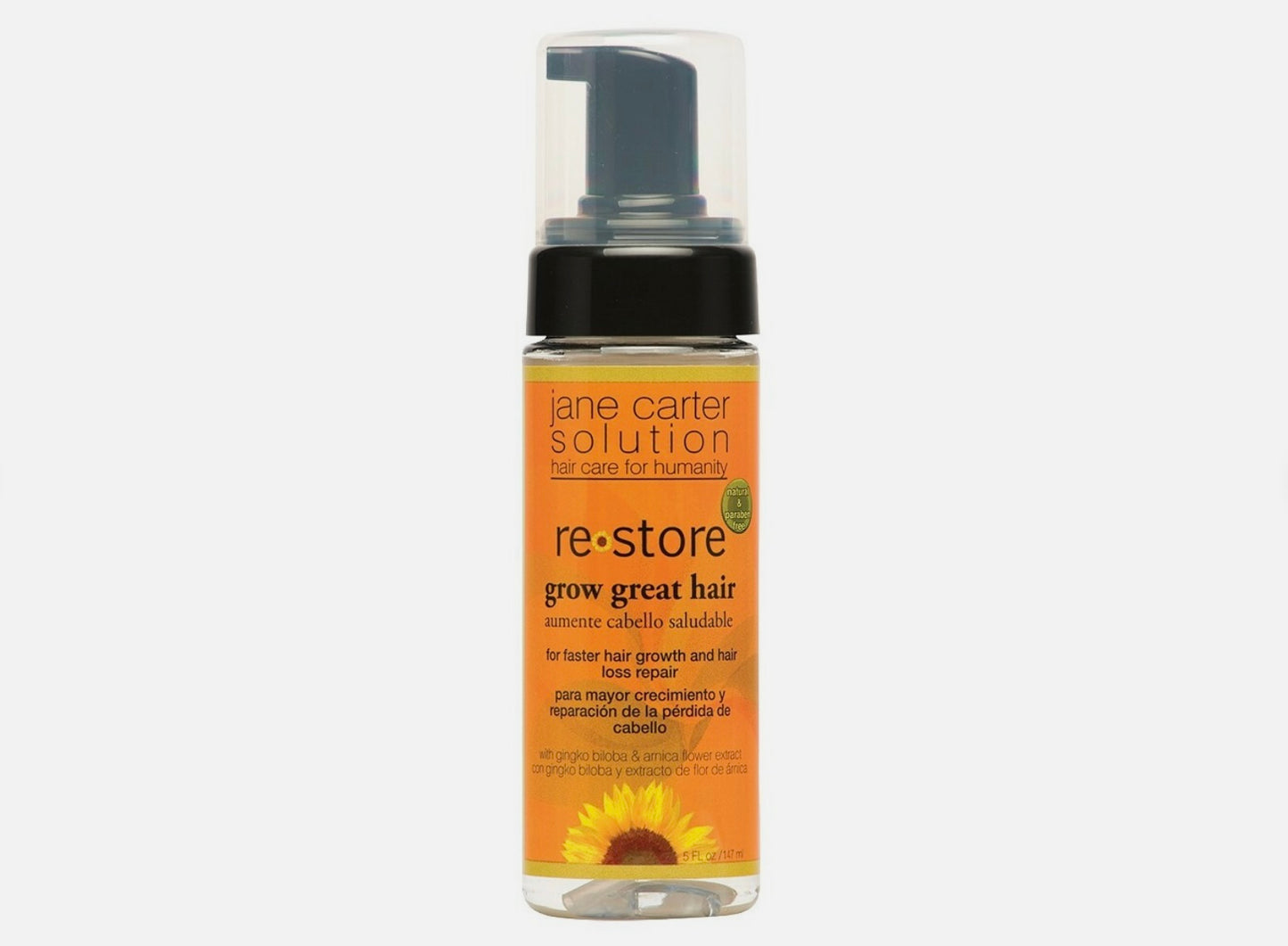 Jane Carter Solution restore grow great hair care foam, 5 oz