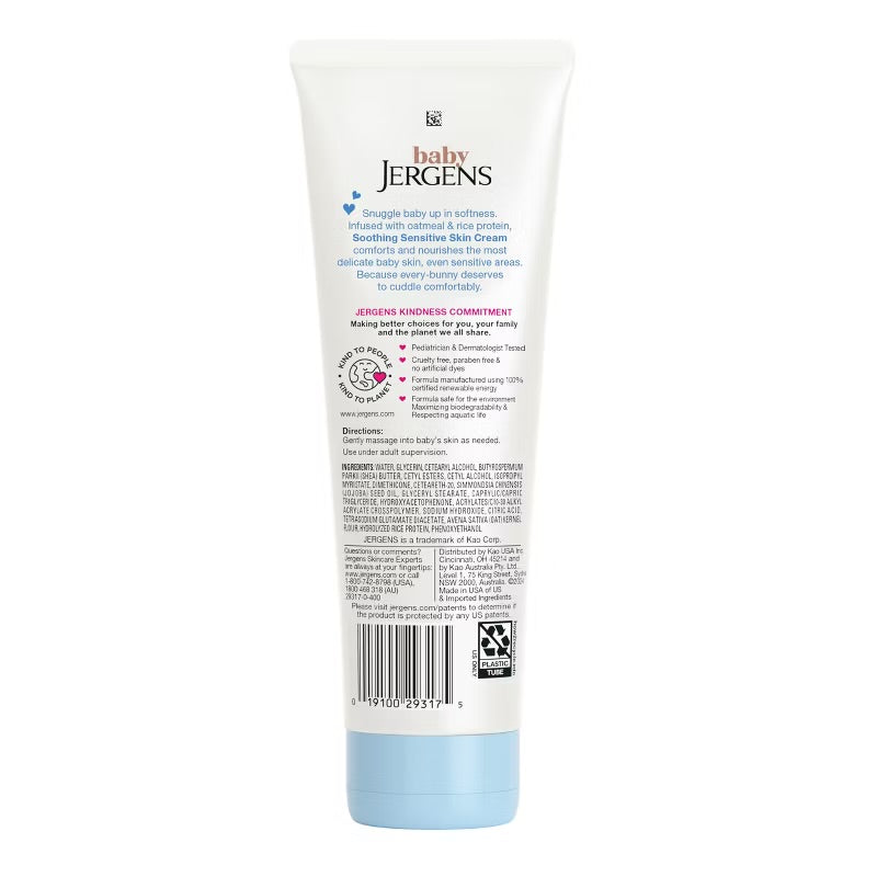 Jergens Baby Soothing Sensitive Skin Cream 236ml