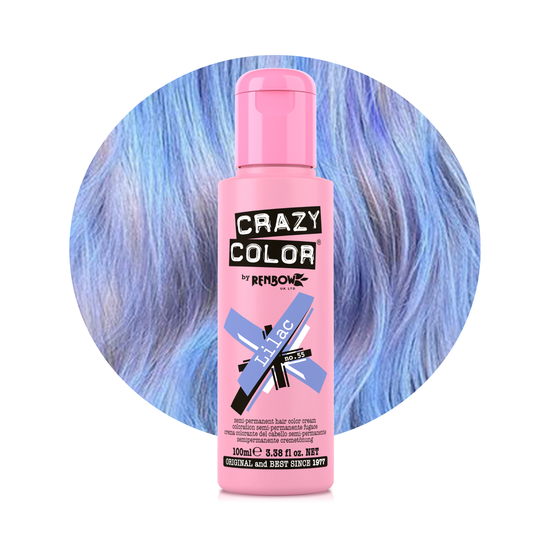 Crazy Color Semi Permanent Hair Dye, 100ml