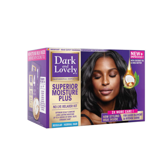 Dark & Lovely Superior Moisture Plus No Lye Relaxer Kit