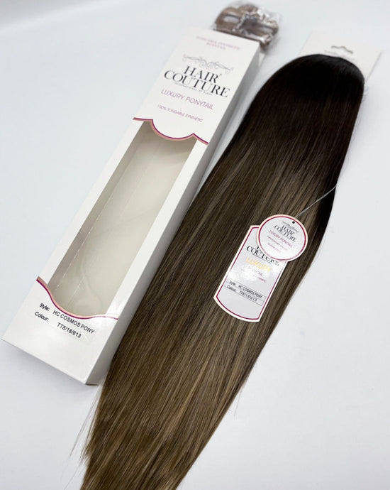 The Cosmos Extra Long 30" Drawstring Ponytail Premium Tongable Fibre
