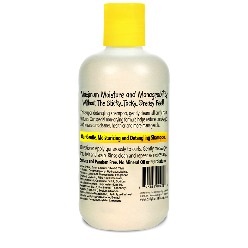 Curly Kids Super Detangle Shampoo, 8oz