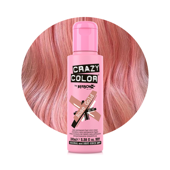 Crazy Color Semi Permanent Hair Dye, 100ml