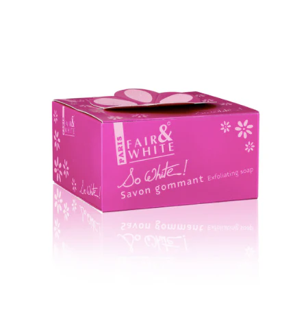 FAIR AND WHITE SO WHITE Exfoliating Soap 200G