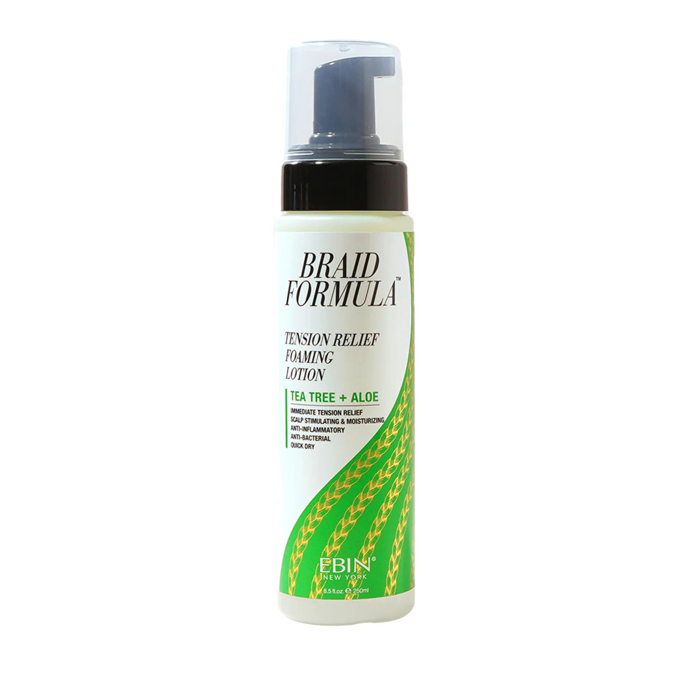 Braid Formula Tension Relief Foaming Lotion Tea Tree +Aloe, 250ml