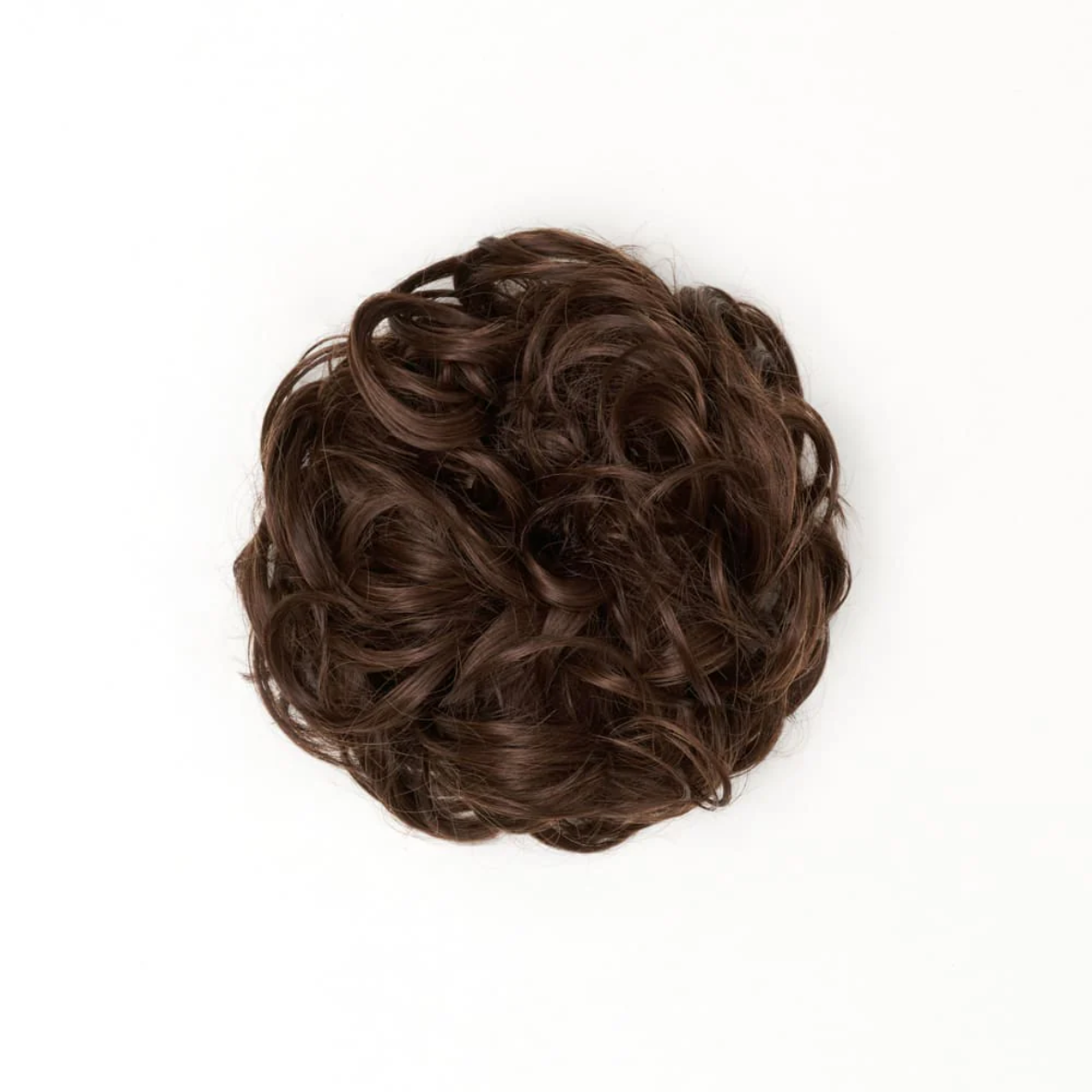 Stranded Curly Hair Messy Bun Scrunchie