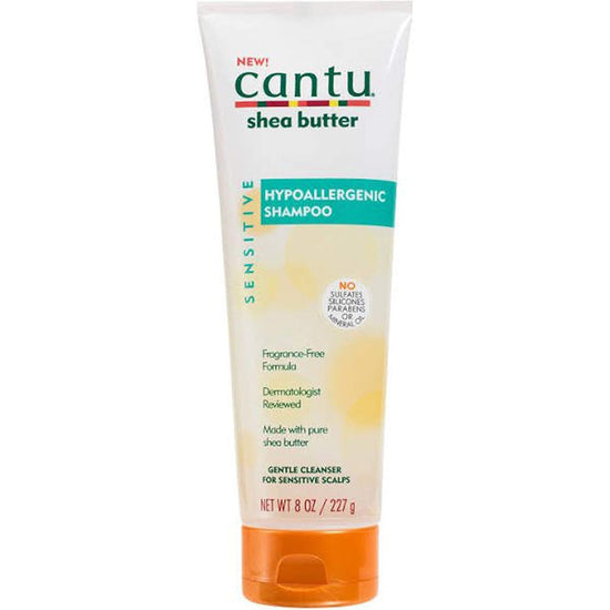 Cantu Shea Butter Sensitive Hypoallergenic Shampoo, 8oz