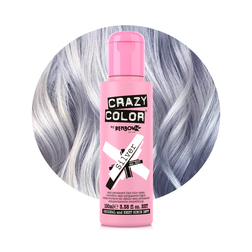 Crazy Color Semi Permanent Hair Dye, 100ml