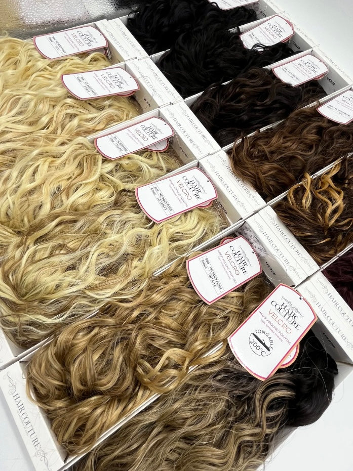 Hair Couture 28” Rory Synthetic Hair Velcro Wrap Around Ponytail