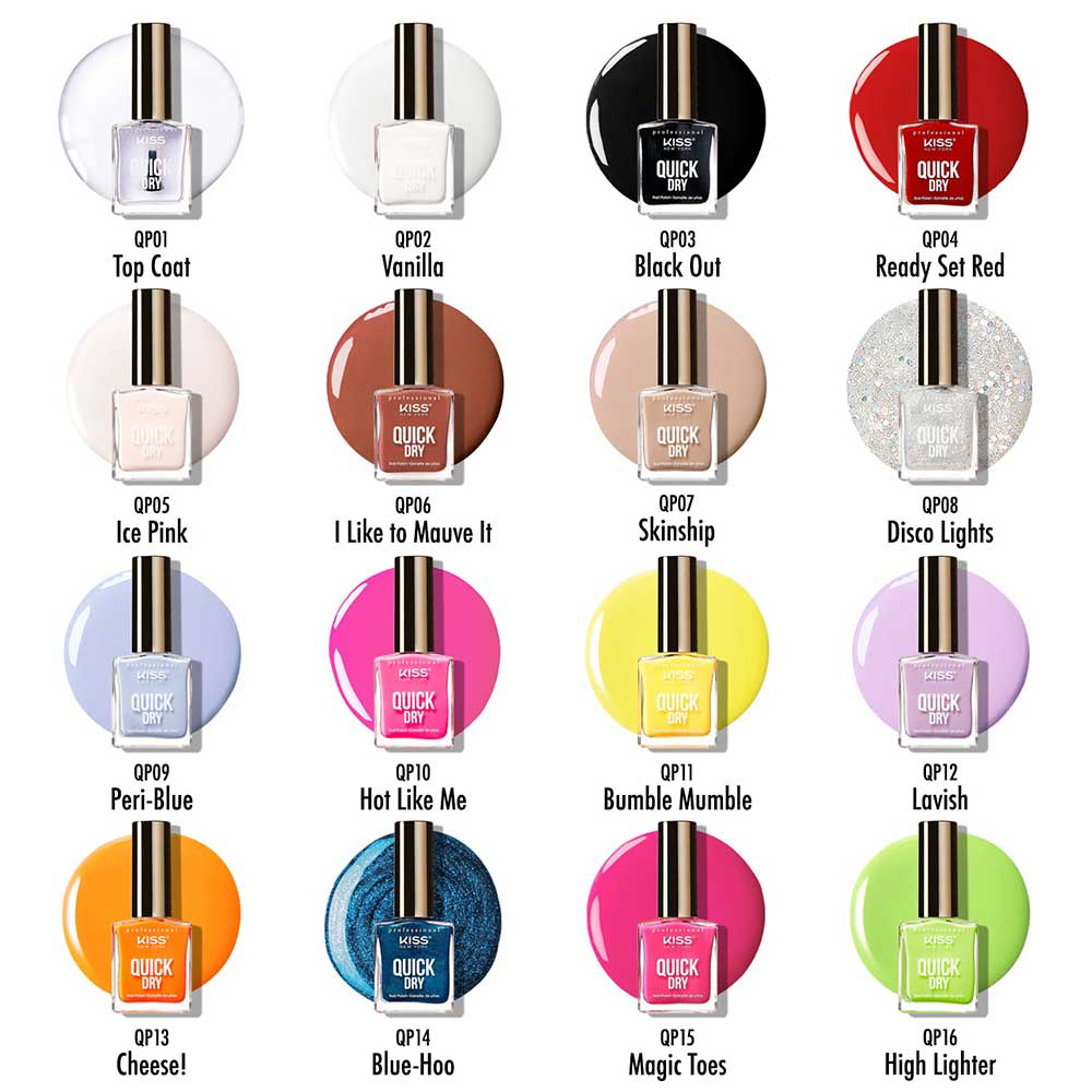 Kiss New York Quick Dry Nail Polish