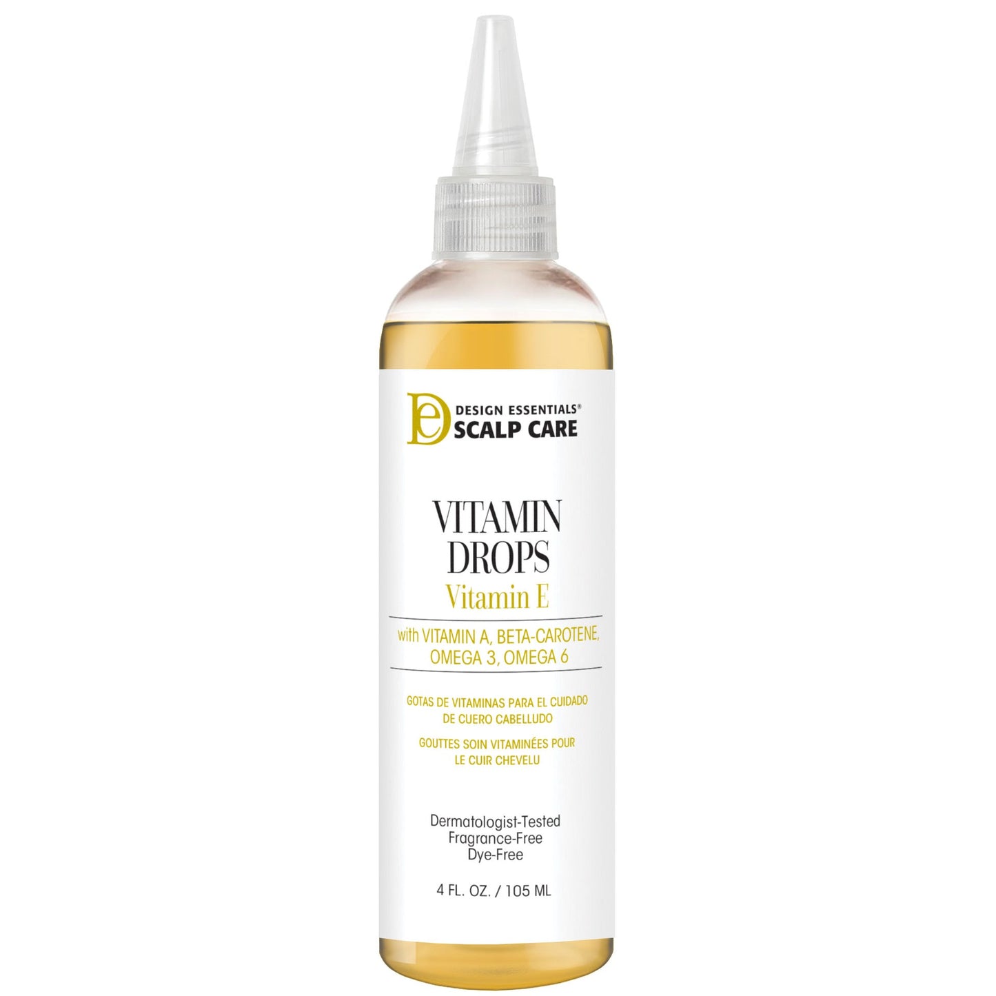 Design Essentials Scalp Care Vitamin Drops, 4 oz