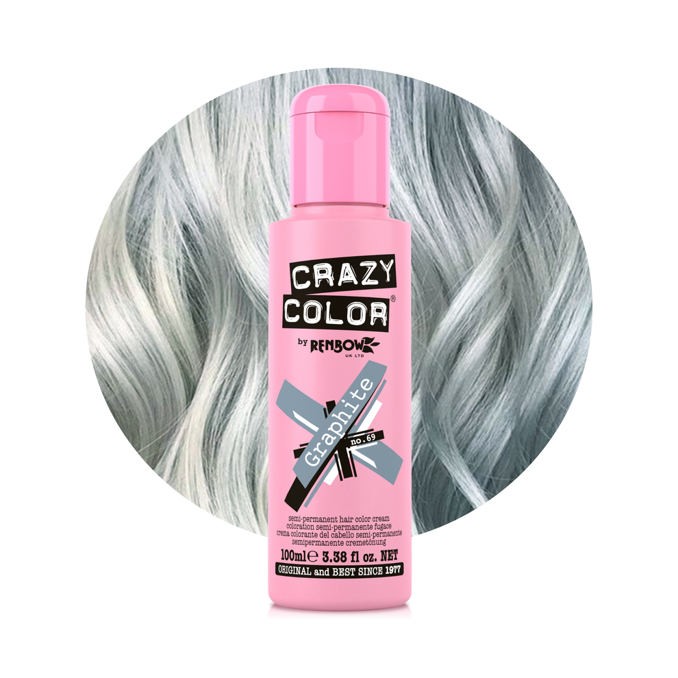Crazy Color Semi Permanent Hair Dye, 100ml