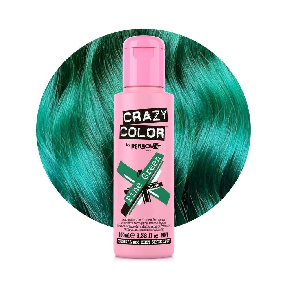 Crazy Color Semi Permanent Hair Dye, 100ml