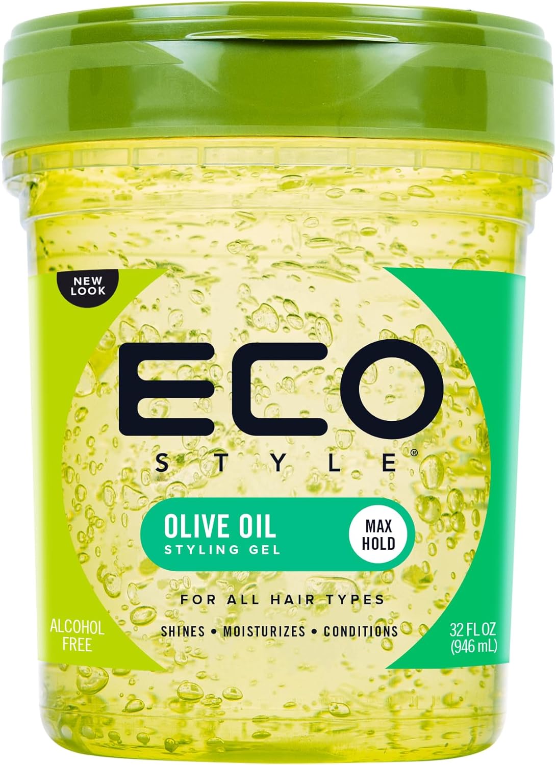 Eco Style Olive Oil Styling Gel Green