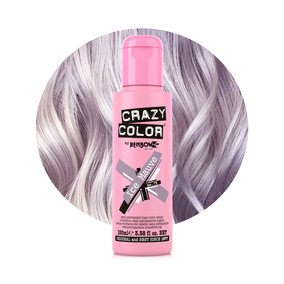 Crazy Color Semi Permanent Hair Dye, 100ml