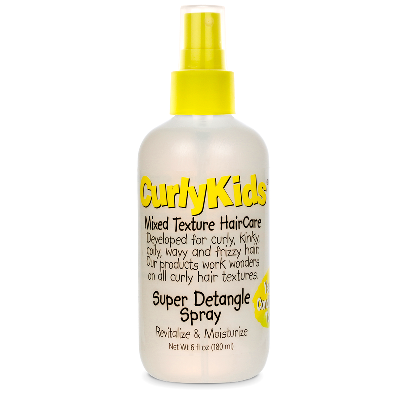 Curly Kids Super Detangle Spray, 6oz