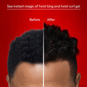 Red By Kiss Styler Fixer Twist Curl Gel x Bow Wow 170g