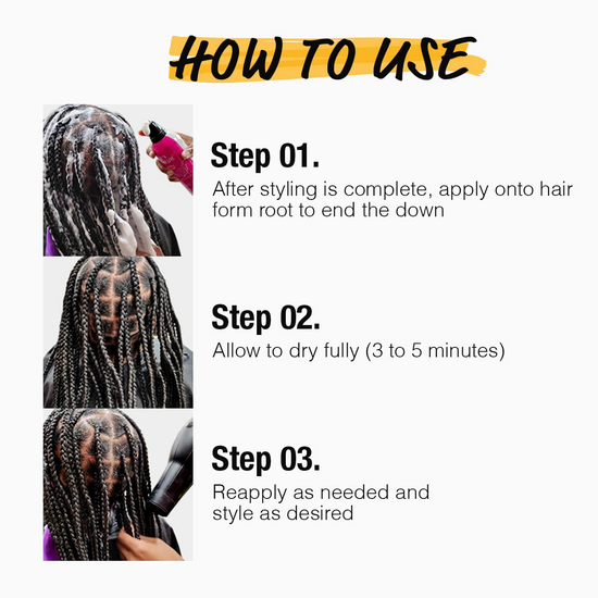 Braid Formula Setting Mousse Calming & Shine Rosemary Mint, 12.49 oz