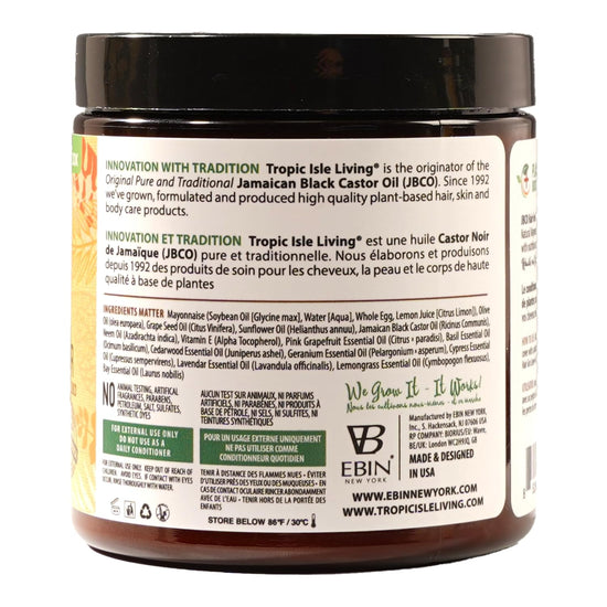 Tropic Isle Living Natural Hair Growth Protein Conditioner, 8oz