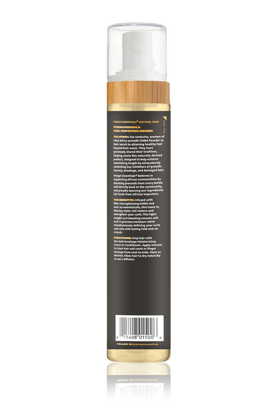 African Chebe Strengthening & Curl Perfecting Mousse, 12 oz
