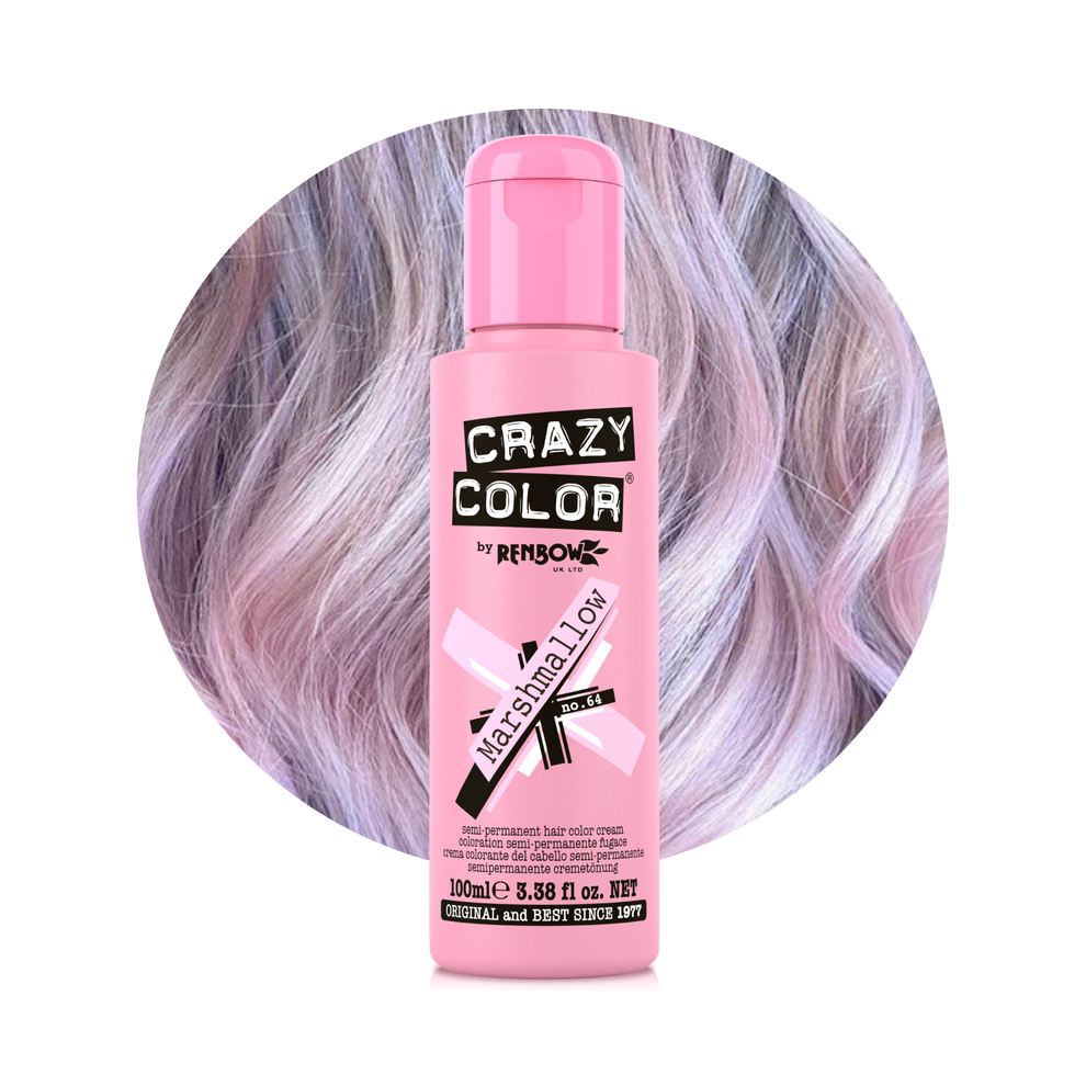 Crazy Color Semi Permanent Hair Dye, 100ml