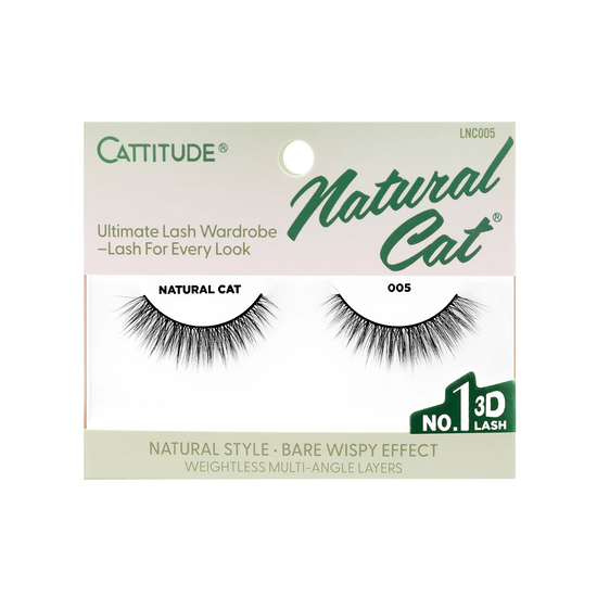 CATTITUDE 3D Lashes Natural Cat (005)